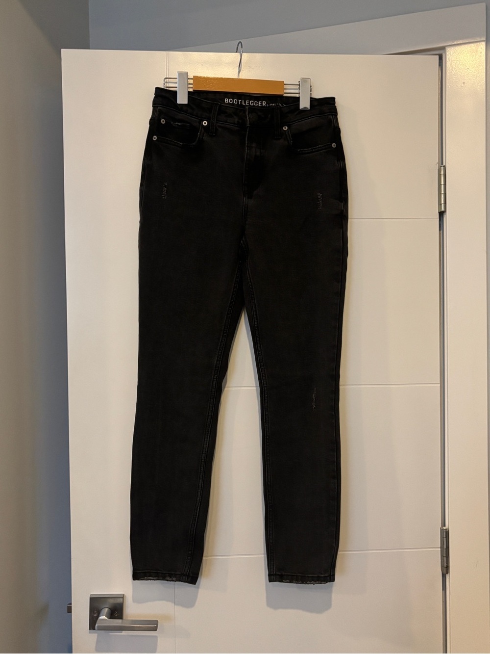 Bootlegger Women's Black Mom  Jeans
